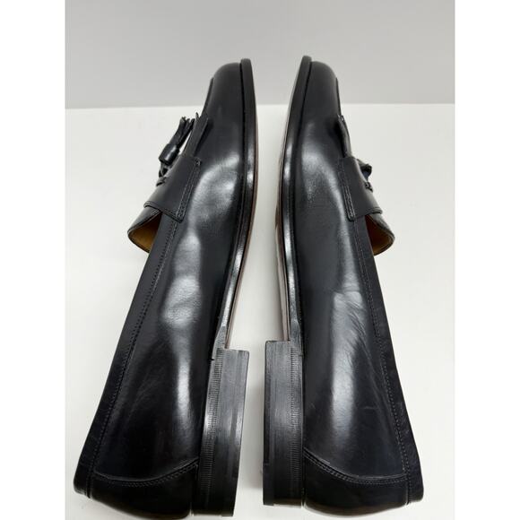 Mezlan Men’s Santander Navy Blue Dress Loafers Slip Ons Leather Size 11.5 N NIB main image 3